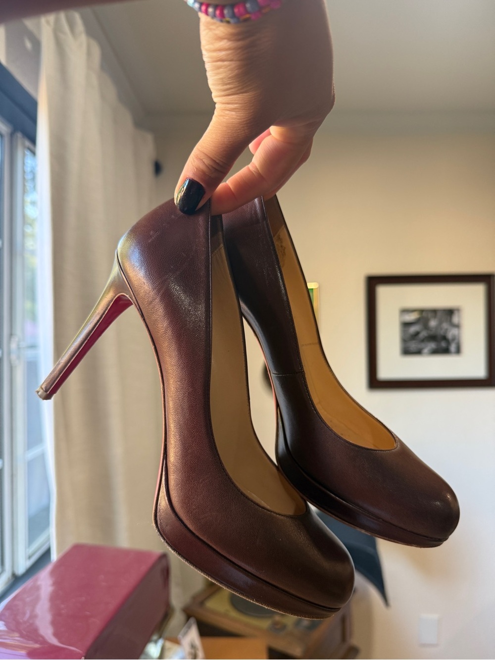 Christian Louboutin Leather Pumps